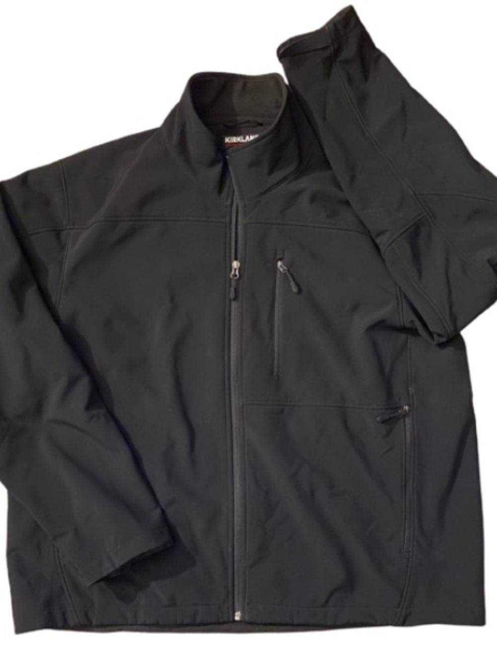 Kirkland Signature Black Performance Softshell Men’s Jacket Size XXL